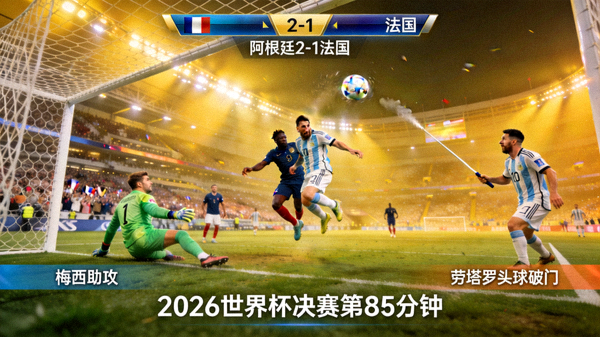 2026世界杯梅西助攻劳塔罗头球破门阿根廷胜法国视频回放